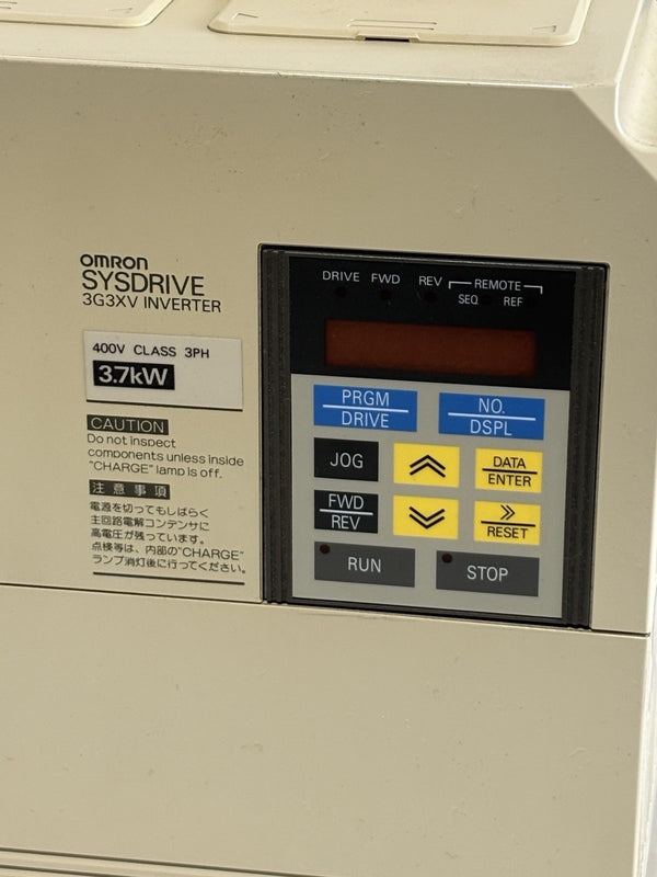 Omron SYSDRIVE Inverter 3G3XV-A4037-EV2 6,9KVA 3,7 kW