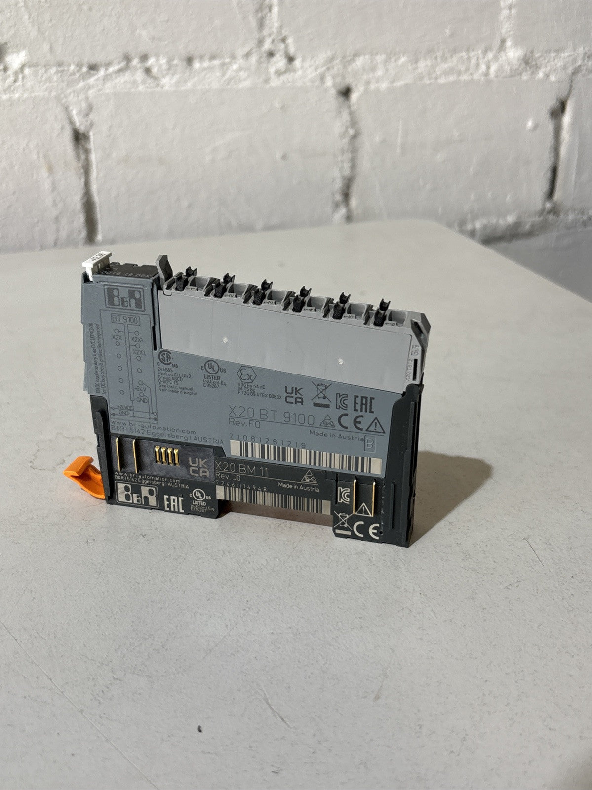 B&R Automation X20 BT 9100 + Trägermodul X20 BM11