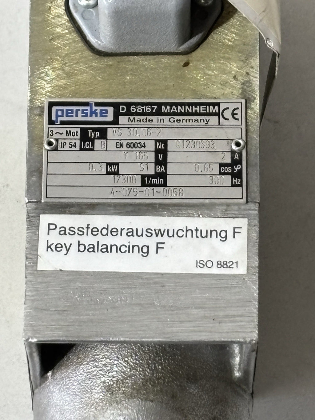 Perske VS 30.06-2 0.3 kW 165 V