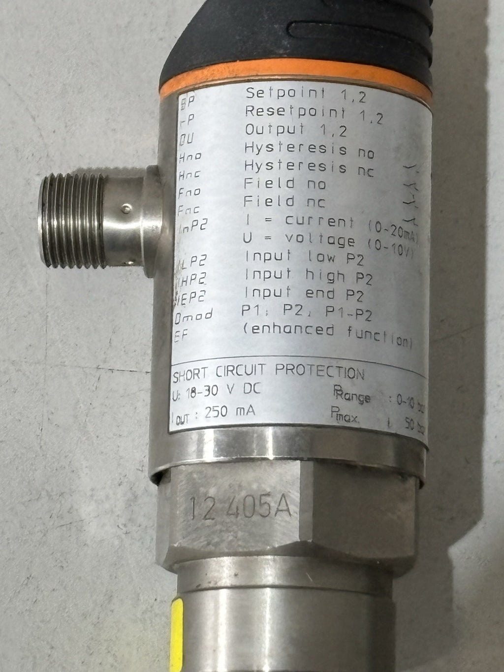 ifm PNI024 Elektronischer Druckschalter Drucksensor