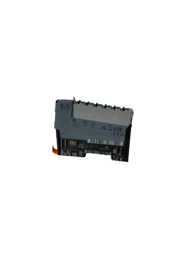 B&R Automation X20 AO 4622 AO Modul + Trägermodul X20 BM11