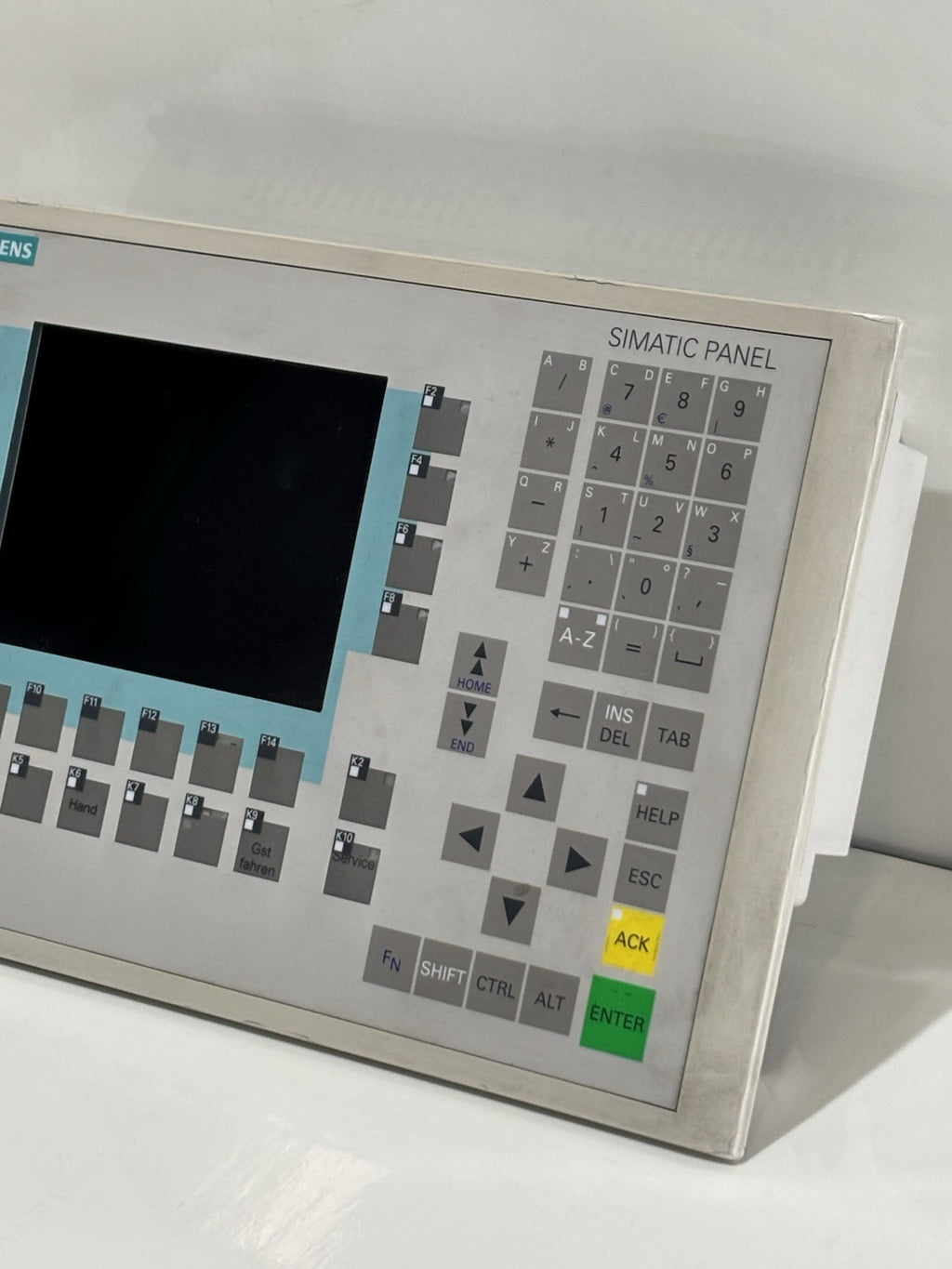 Siemens Panel OP270 6AV6 542-0CA10-0AX0 Simatic Key-6 CSTN - Shell broken