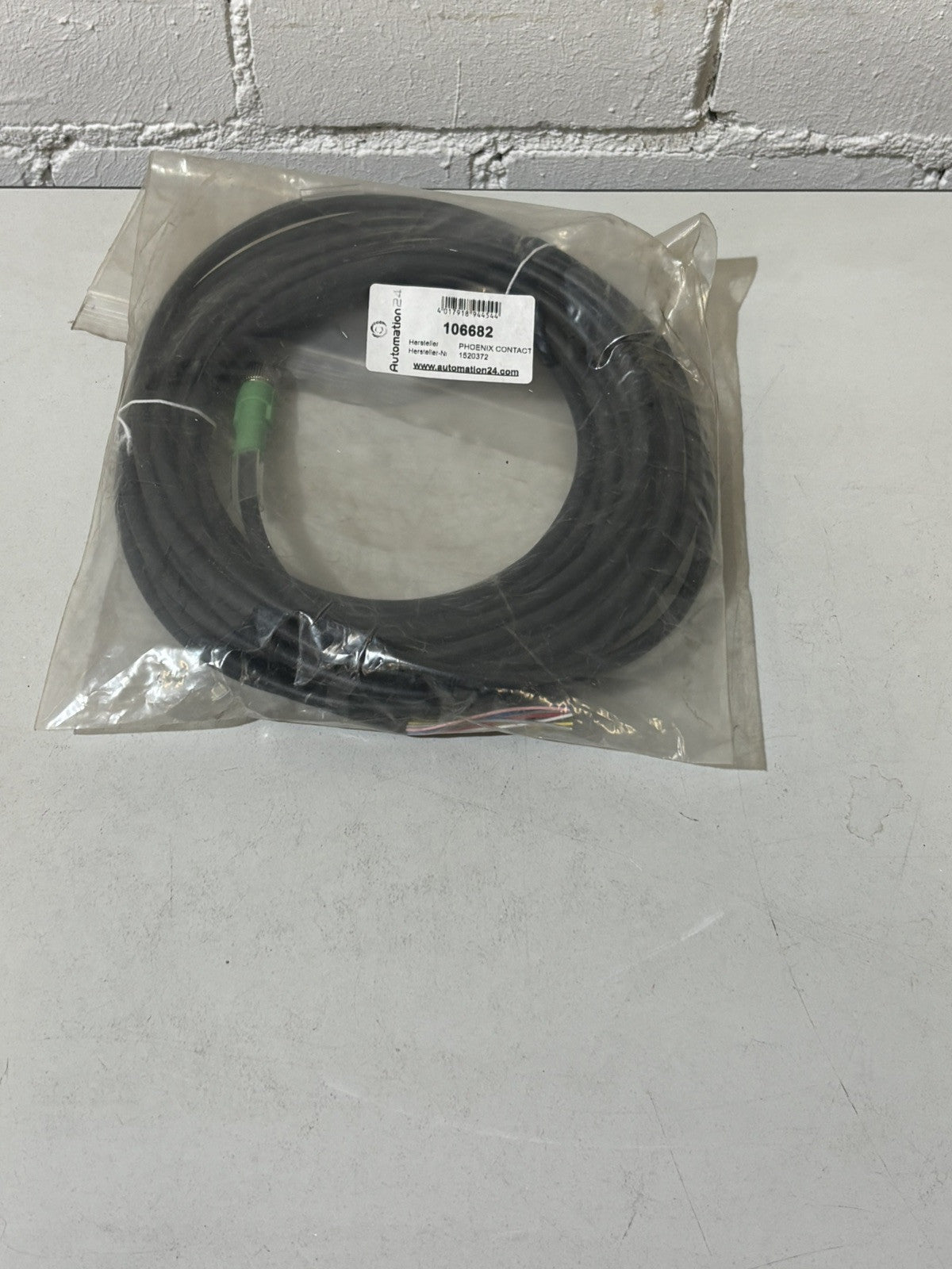 Phoenix Contact 1520372 10m 8-polig M12 Sensorleitung Sensorkabel 30V