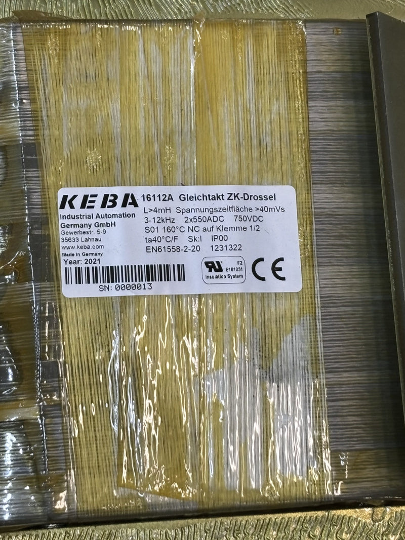 KEBA 16112A Gleichtakt ZK-Drossel