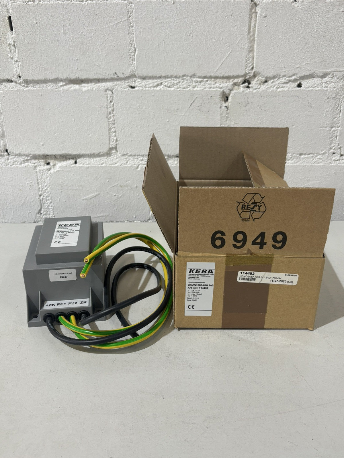 KEBA 2KNW1200-016.1u5 Kondensatoreinheit