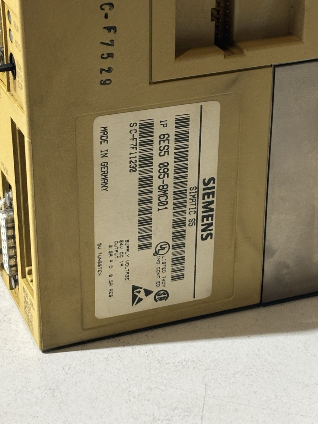 Siemens Simatic S5 6ES5 095-8MC01 S5-95U E-Stand: 04