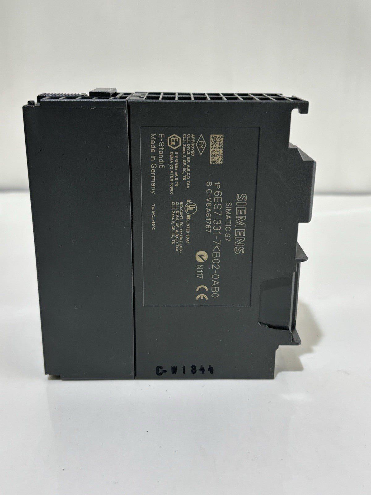 Siemens 6ES7 331-7KB02-0AB0 E-Stand: 05 Simatic S7 -Klappe fehlt-