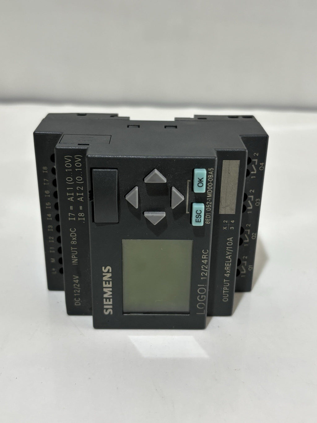 Siemens 6ED1 052-1 MD00-0BA5 LOGO! 12/24RC E-Stand: 01