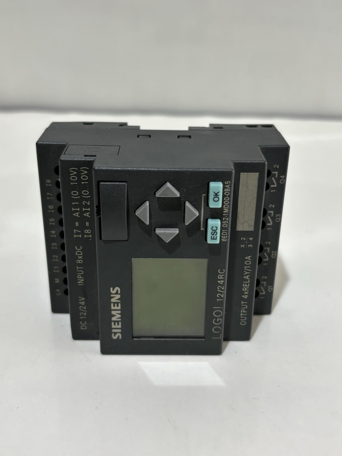 Siemens 6ED1 052-1 MD00-0BA5 LOGO! 12/24RC E-Stand: 01