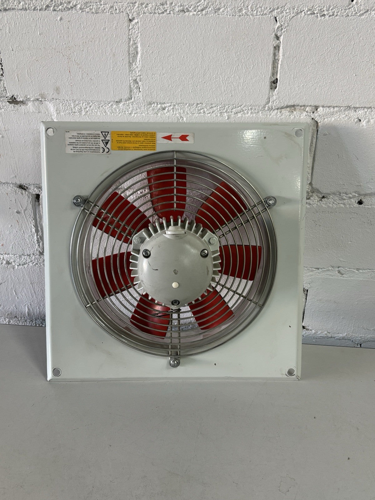 Helios Ventilator Type HQD 250/4 TK 400V (36X36CM)