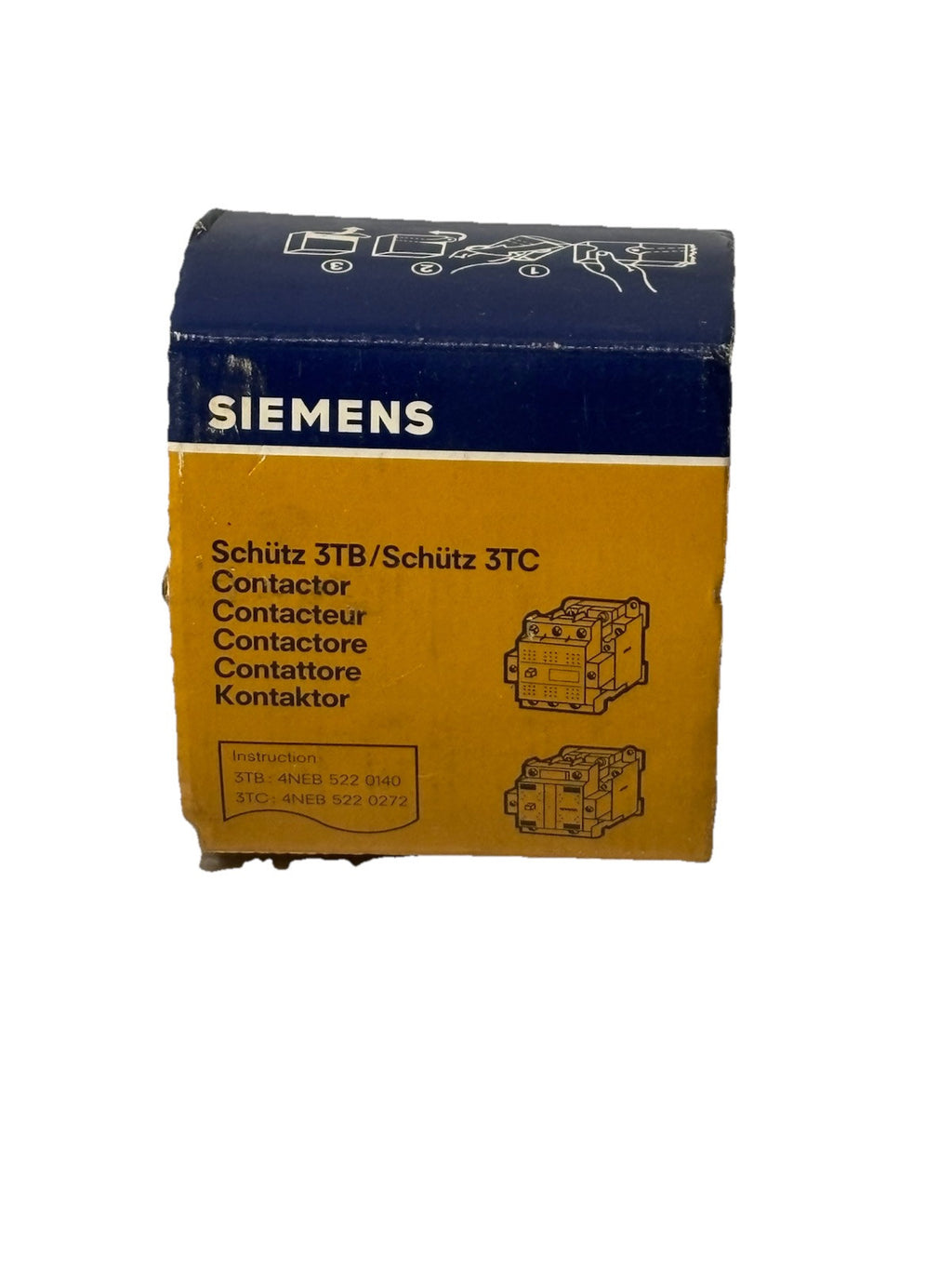 Siemens Contactor 3TB4417-0AM0 Magnetschalter 22kW 220V 2S+2Ö 2NO+2NC 2NO+2NF