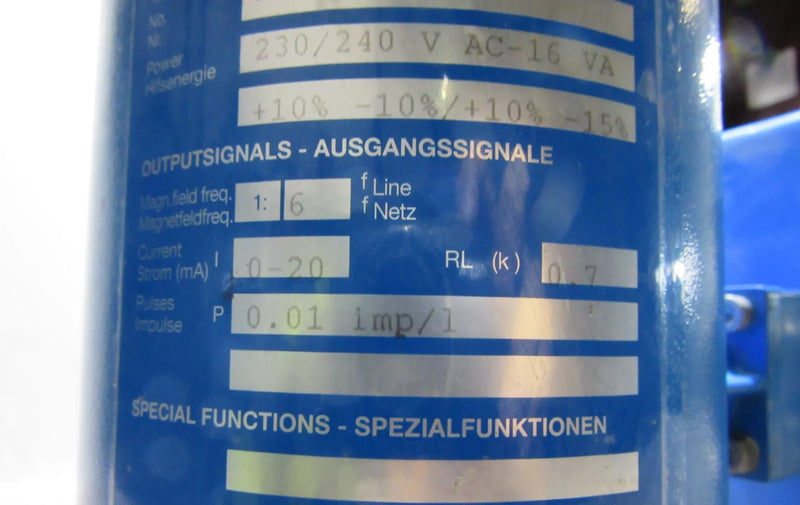 KROHNE Altometer Durchflussmesser IFC080K IFM3080 A92 26939