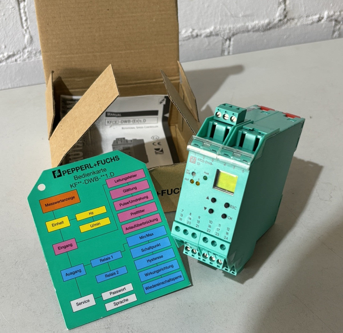 Pepperl+Fuchs KFD2-DWB-1.D Part No. 188378 K-System mit OVP