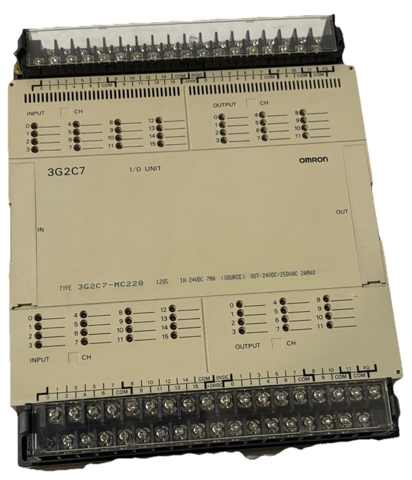 Omron C20 TYPE 3G2C7-MC228 Programmable Controller