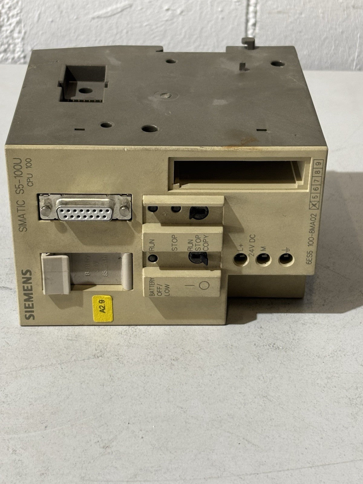 Siemens Simatic S5 6ES5 100-8MA02 S5-95U E-Stand: 04