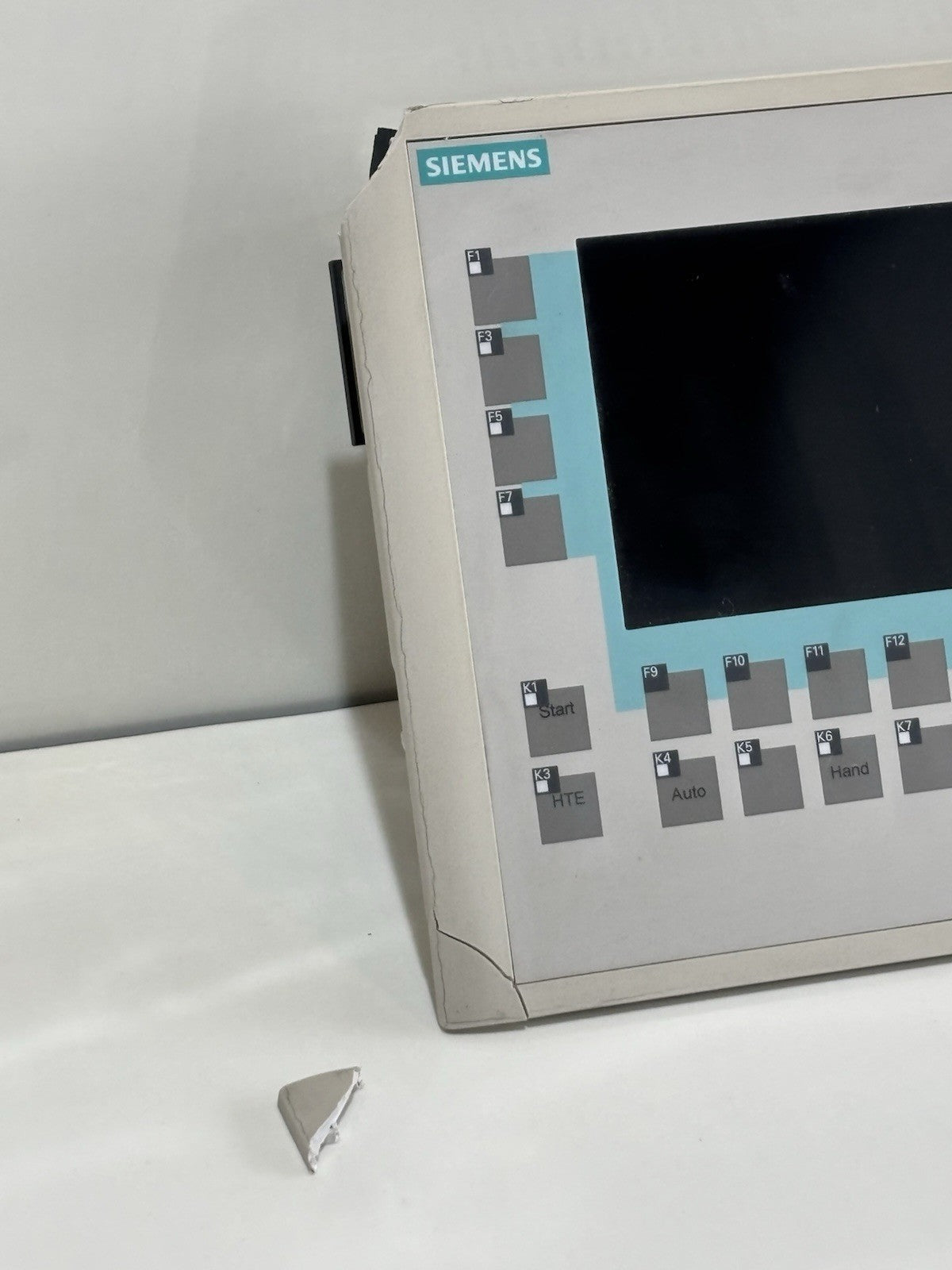 Siemens Panel OP270 6AV6 542-0CA10-0AX0 Simatic Key-6 CSTN - Shell broken