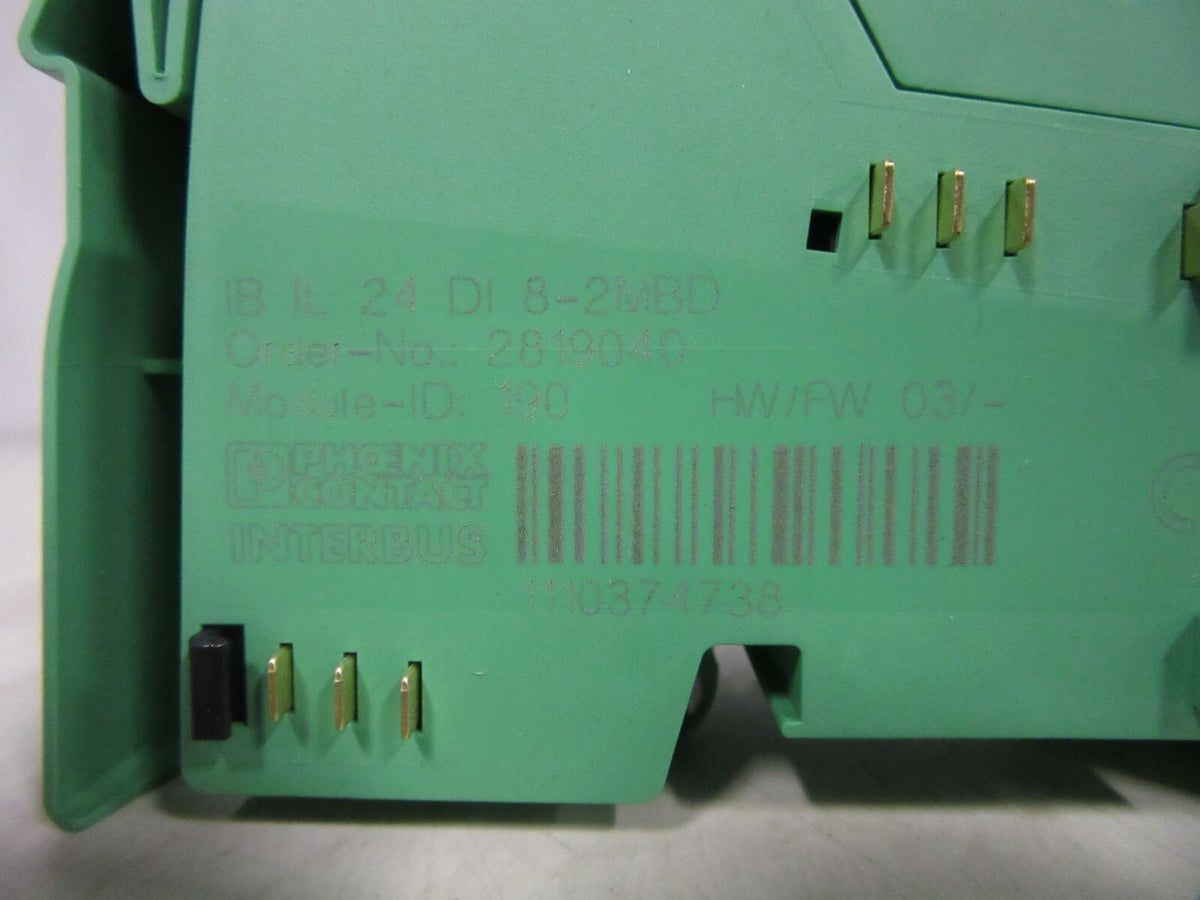 Phoenix Contact Interbus Module IB IL 24 DI 8-2MBD
