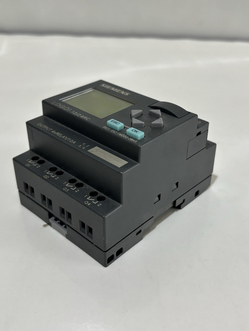 Siemens 6ED1 052-1 MD00-0BA5 LOGO! 12/24RC E-Stand: 01