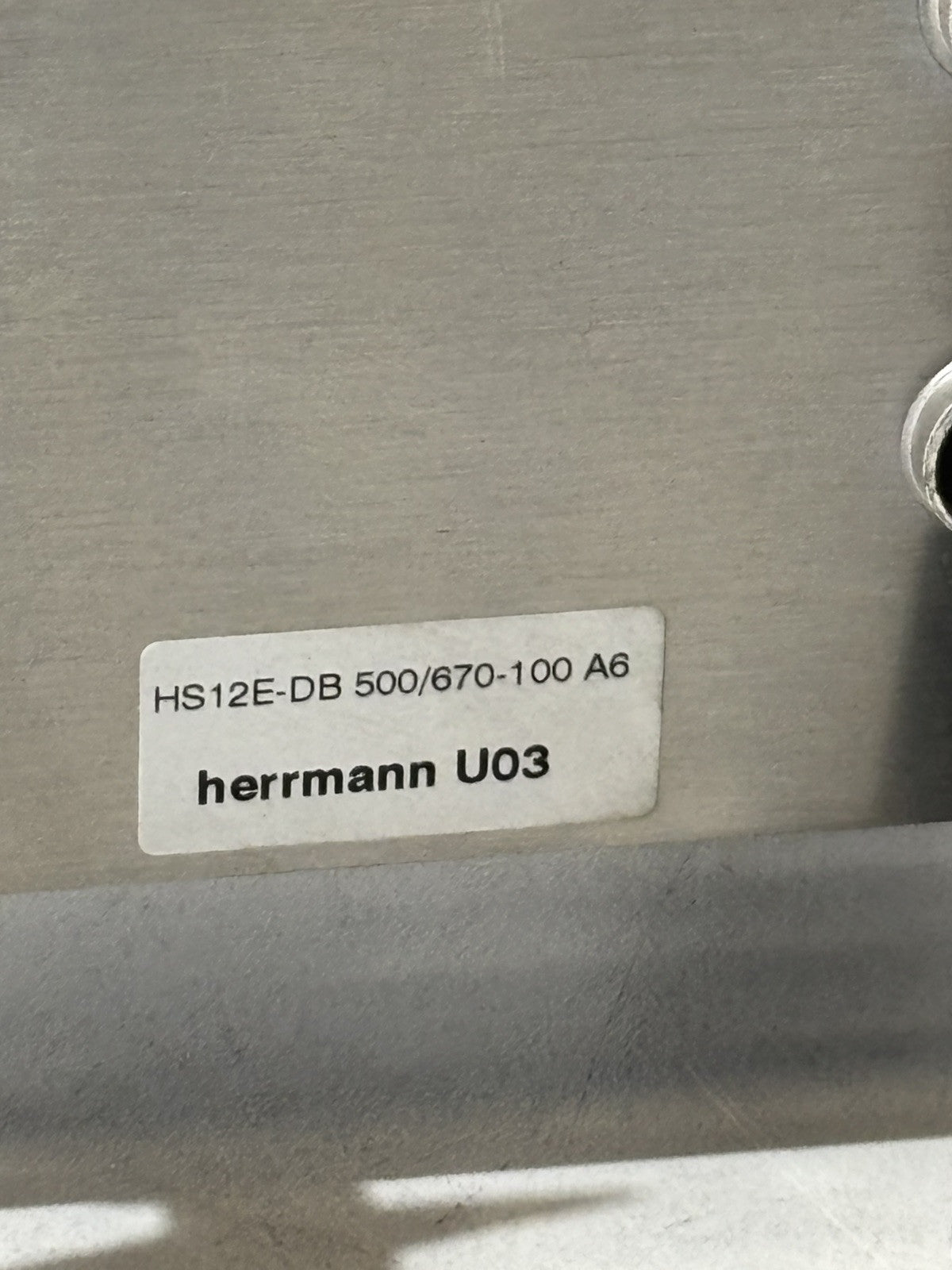herrmann U03 HS12E-DB 500/670-100 A6 Gleichrichtersäule Rectifier Module