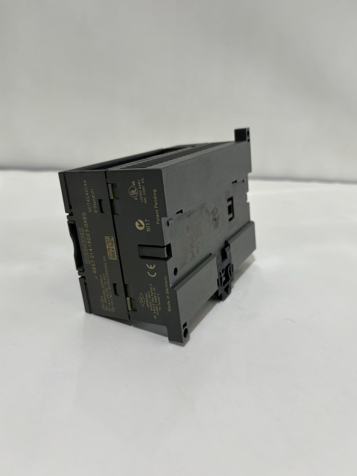 Siemens 6ES7 214-1BD23-0XB0 E-Stand: 01 CPU 224 Simatic S7-200