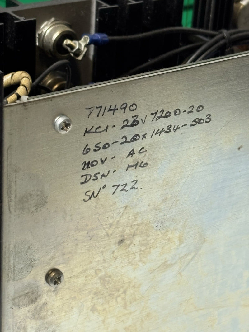 GEC NUM VERSORGUNG POWER SUPPLY Mk2 M-3-30/50