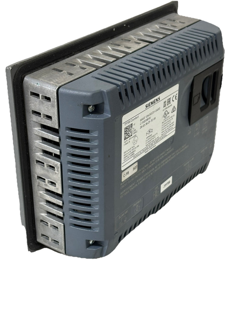 Siemens Simatic 6AV2 124-0GC01-0AX0 TP700 Comfort Panel HMI