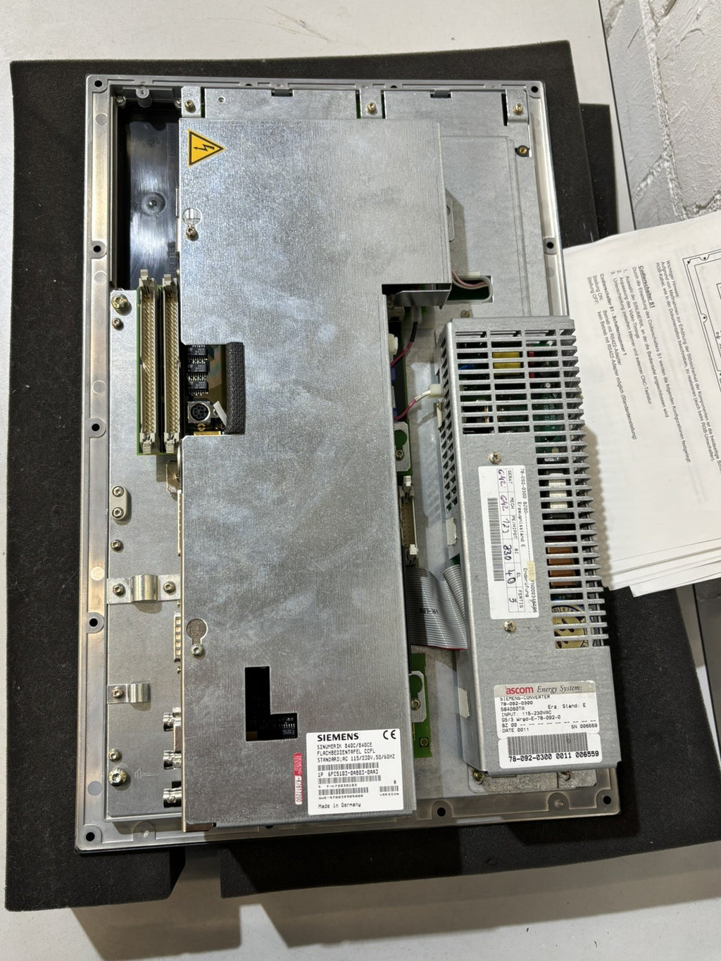 SIEMENS Sinumerik 840C/840CE 6FC5103-0AB03-0AA3 Flachbedientafel Version A