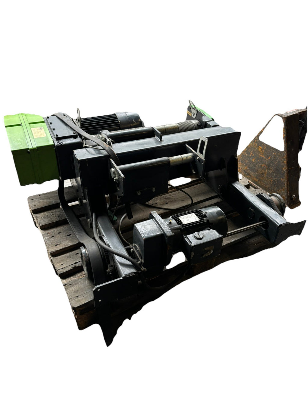 Stahl Kran Seilzug 3200kg Trommel SH 3008-20 4/1 Motor 8/2F12/200.223