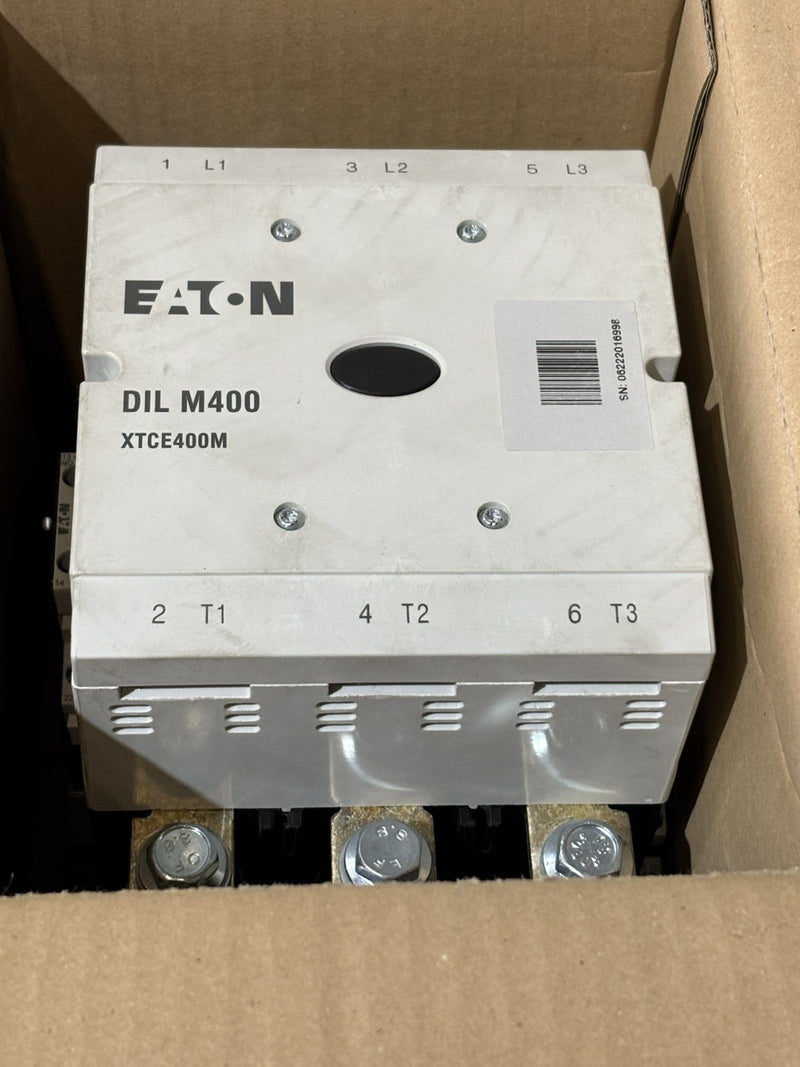 EATON DILM400/22 (RA250) 200KW Spulenspannung/Coil  110-250V 40-60Hz/DC