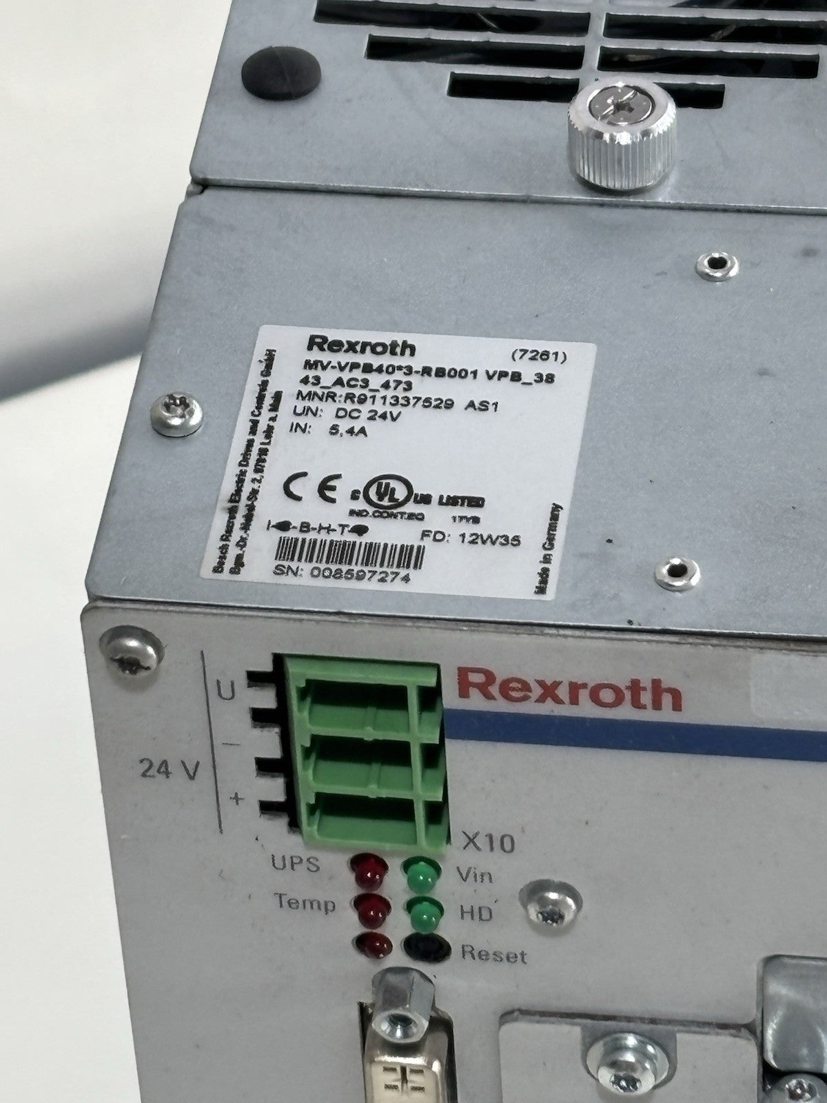 Rexroth MV-VPB40*3-RB001VPB_3843_AC3_473 R911337529 BK1