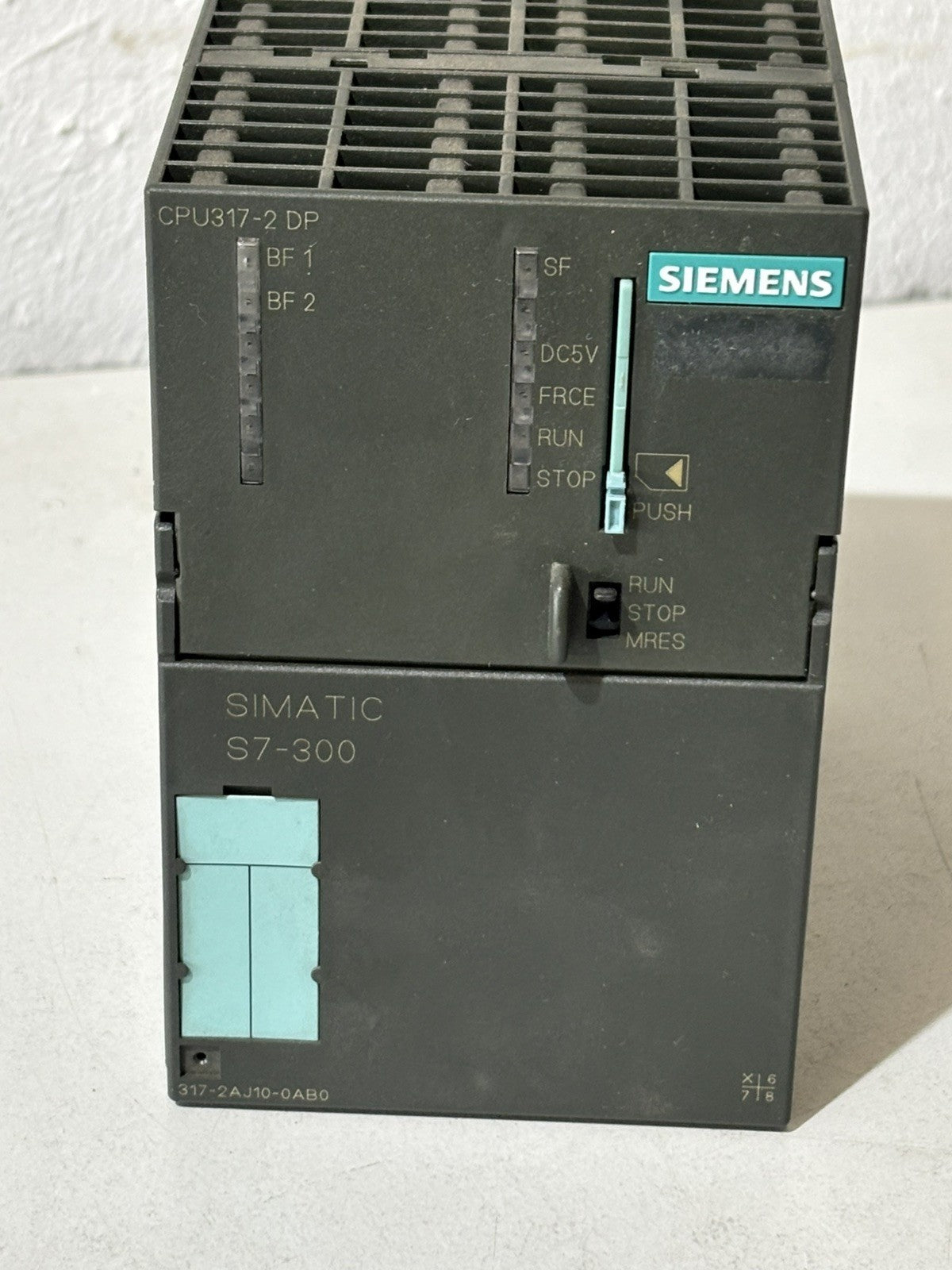 Siemens Simatic 6ES7 317-2AJ10-0AB0 VER.05 E-Stand:5 CPU317-2 DP