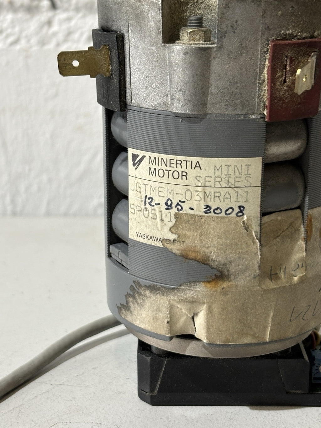 YASKAWA MINERTIA MOTOR UGTMEM-03MRA11 5P0511