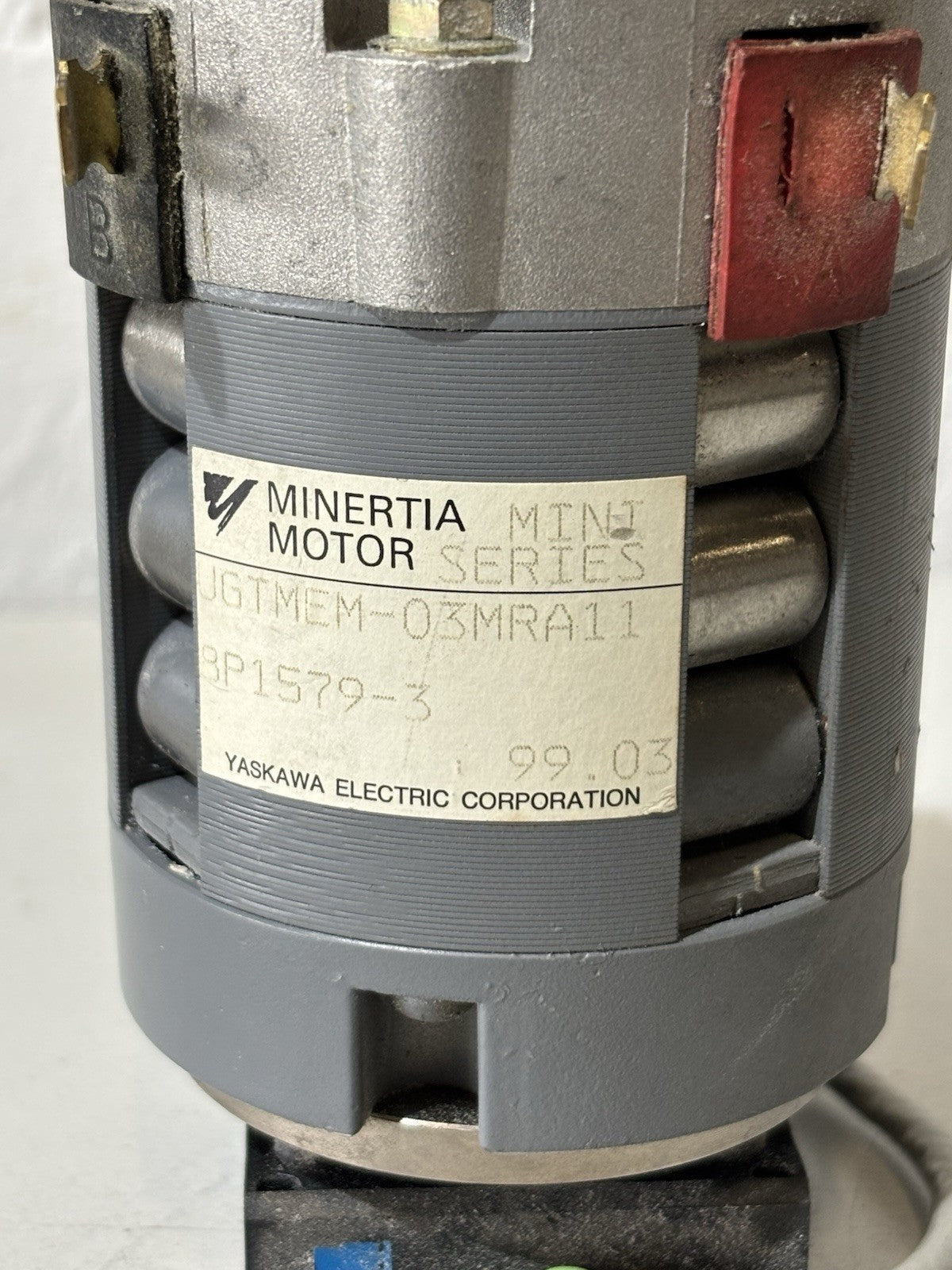 YASKAWA MINERTIA MOTOR UGTMEM-03MRA11 8P1579-3