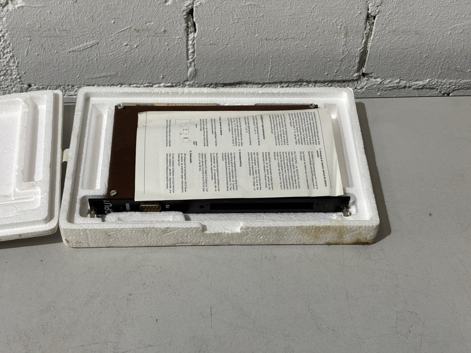 B&R CPU1 Modul MDCPU1-0