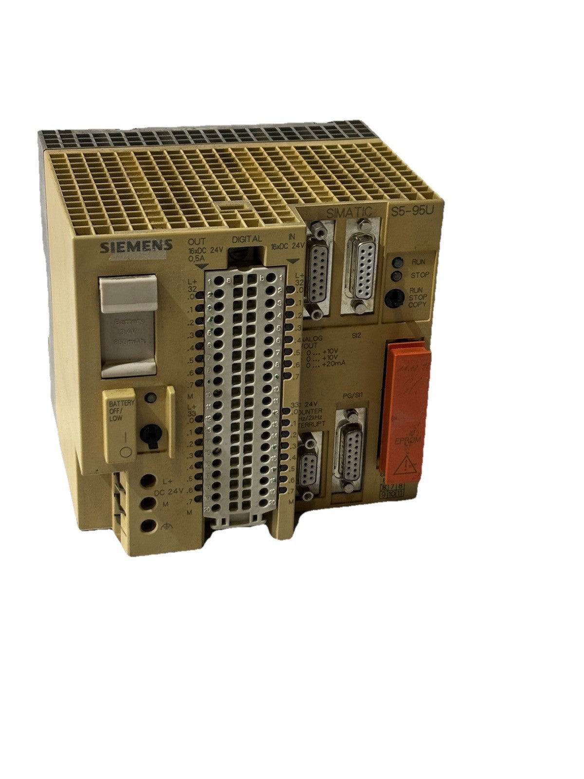 Siemens Simatic S5 6ES5 095-8MC01 S5-95U E-Stand: 06