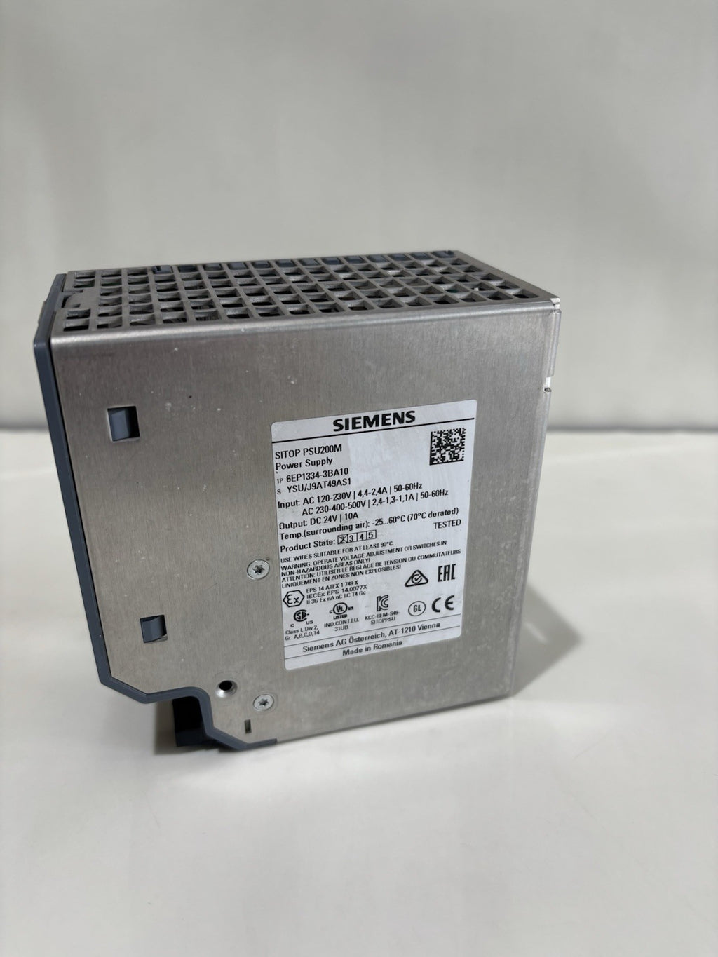 Siemens SITOP PSU200M Power Supply 6EP1334-3BA10 E-Stand: 2 DC 24V/10A