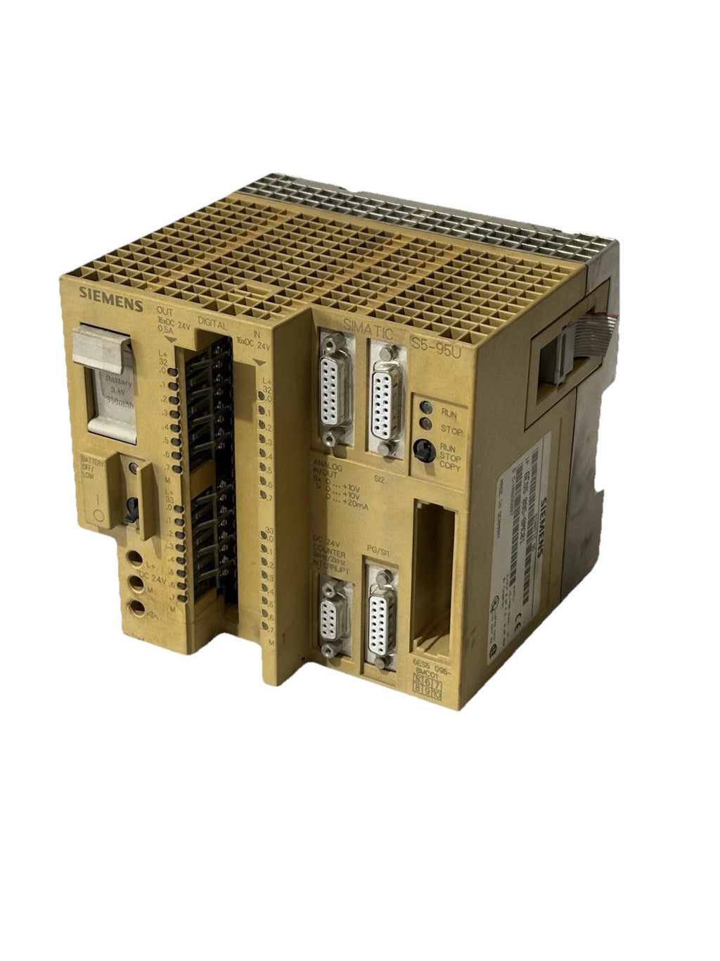 Siemens Simatic S5 6ES5 095-8MC01 S5-95U E-Stand: 05