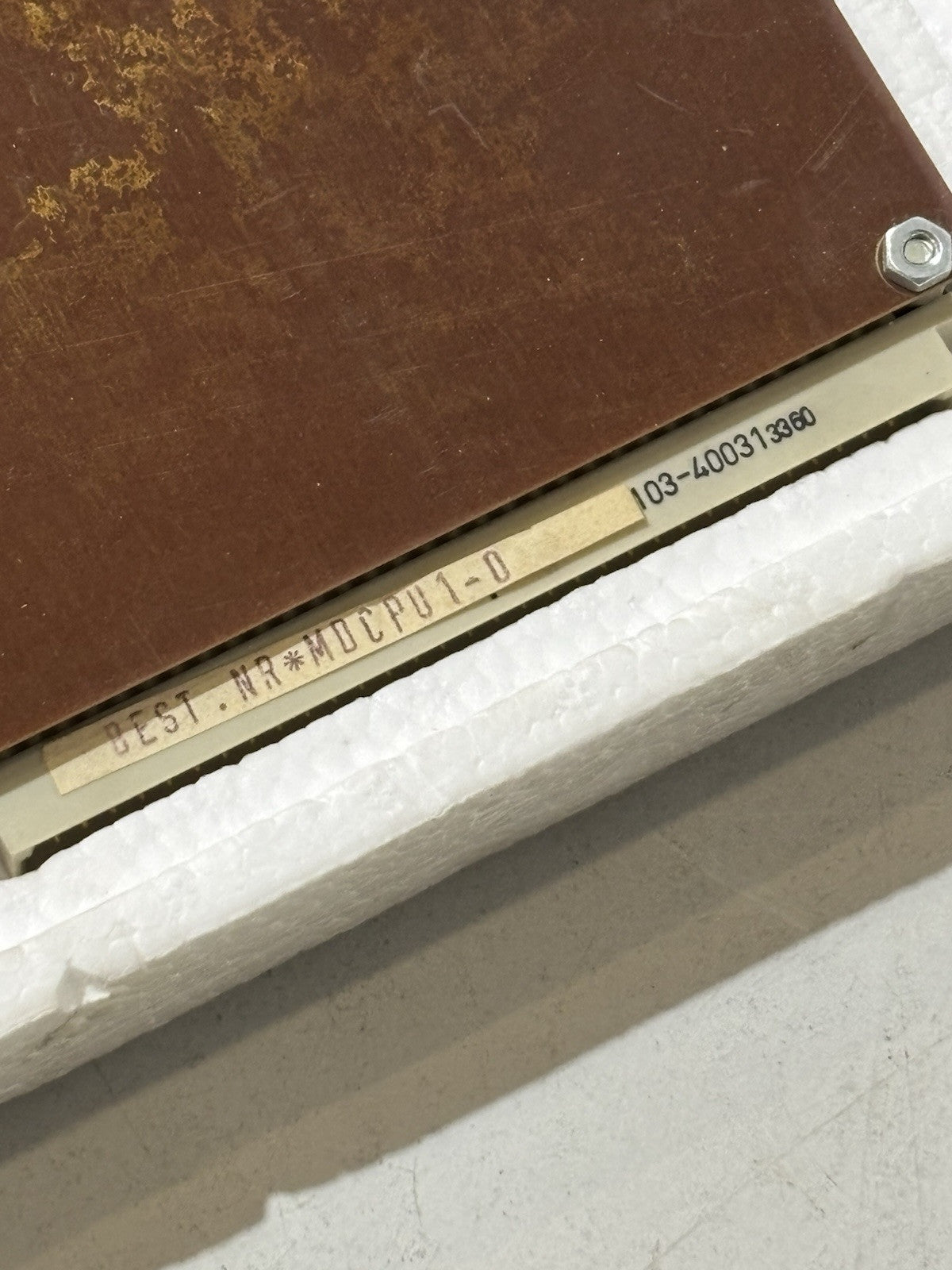 B&R CPU1 Modul MDCPU1-0