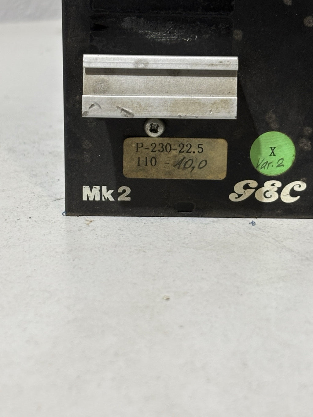 GEC AXIS CONTROLLER Mk2 P230-22.5 110- 10.0 Achsenregler