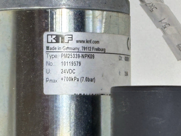 KNF PM25339-NPK09 10119579 Pmax +700kPa 7,0 bar Vakuumpumpe