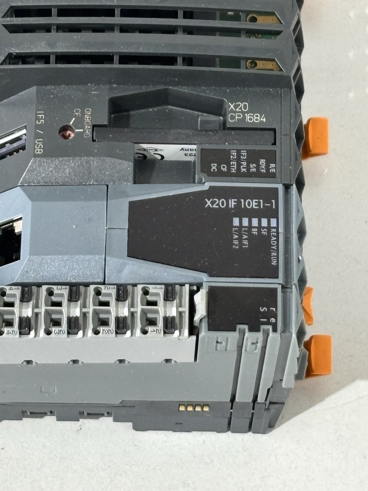 B&R X20 CP1684 + X20 IF 10E1-1 REV.E0