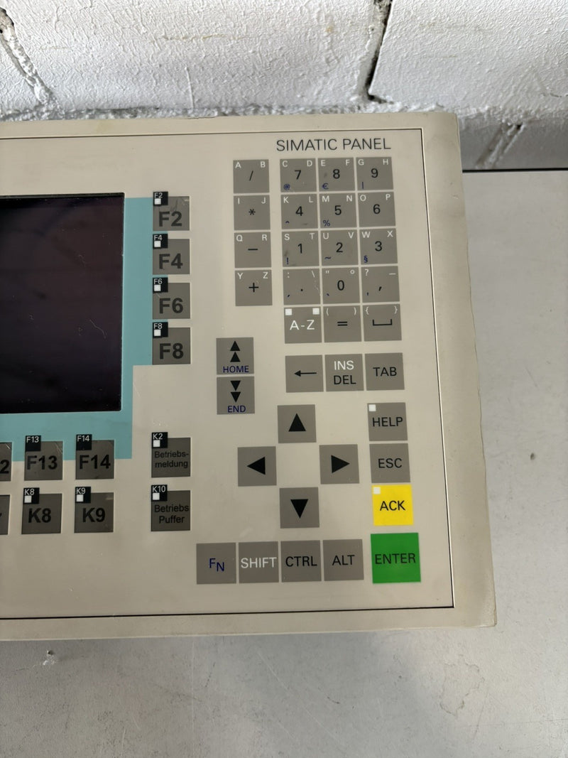 SIEMENS SIMATIC S7 OP270 Key-6 CSTN 6AV6 542-0CA10-0AX0