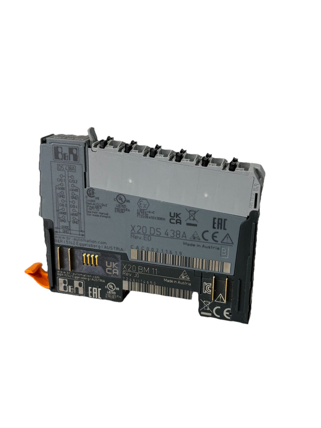 B&R Automation X20 DS 438A + Trägermodul X20 BM11
