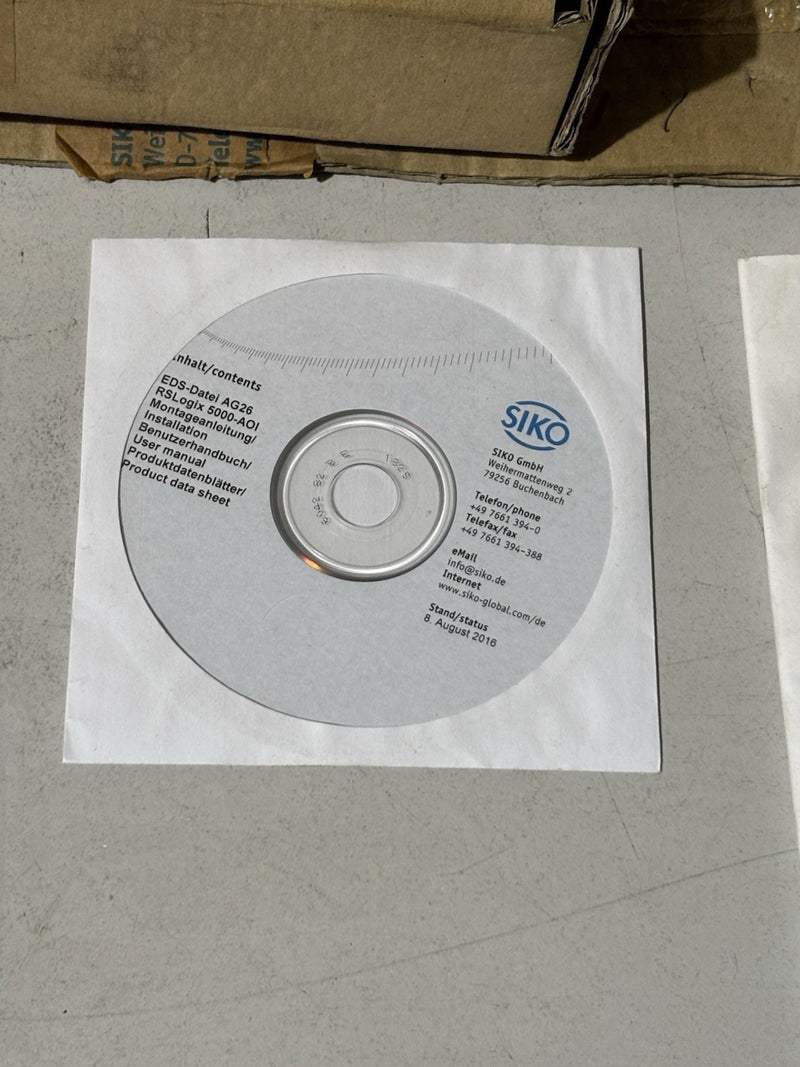 SIKO AG26 AG26-0007 368-50W-IP54-KR/20-B-ABM-EPN-SW Stellantrieb Actuator