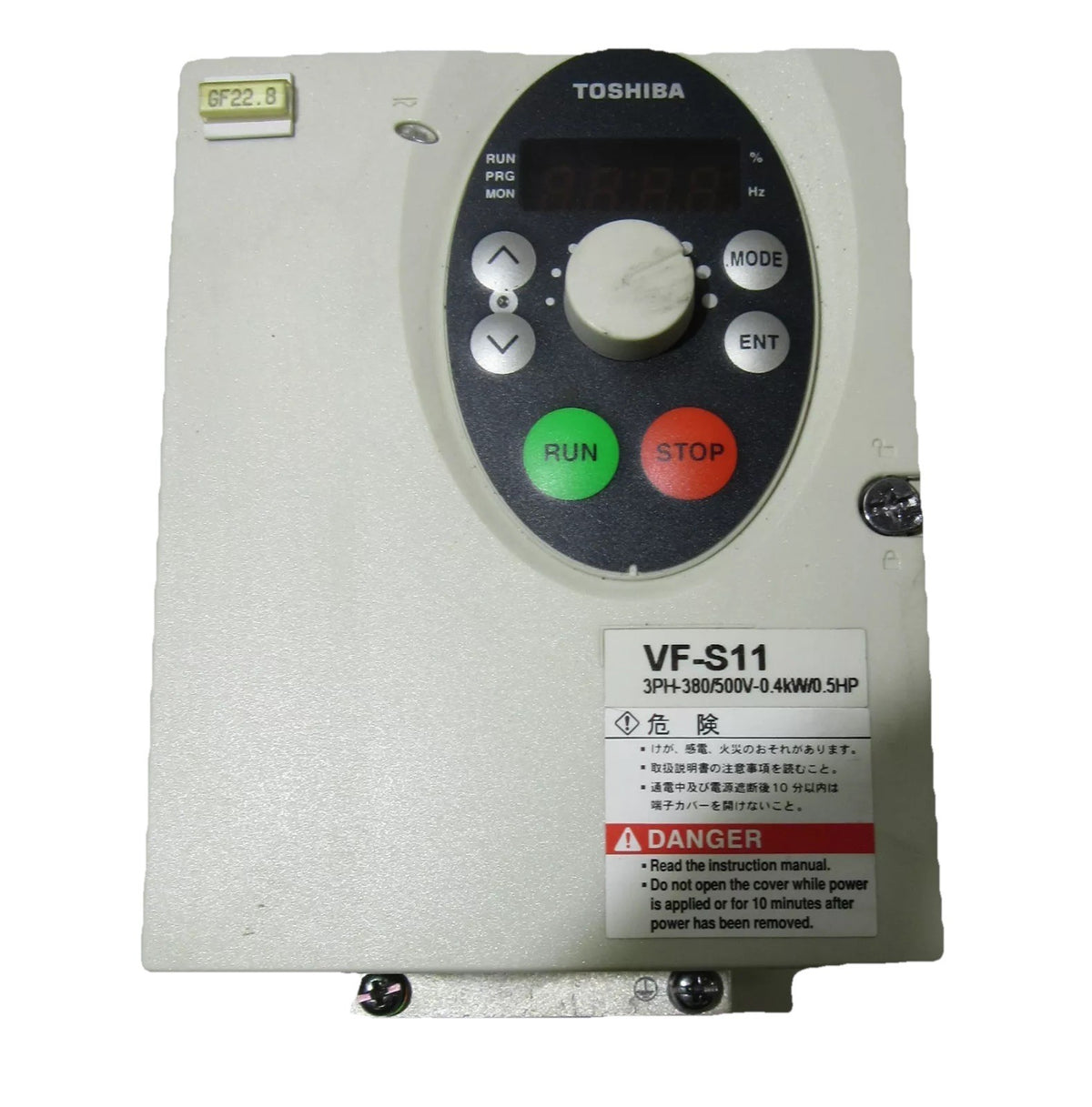 Toshiba Transistor Inverter VFS11-4004PL-WP(3A)