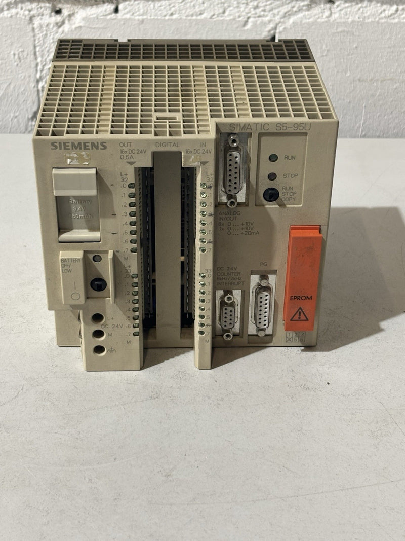 Siemens Simatic S5 6ES5 095-8MA01 S5-95U E-Stand: 04