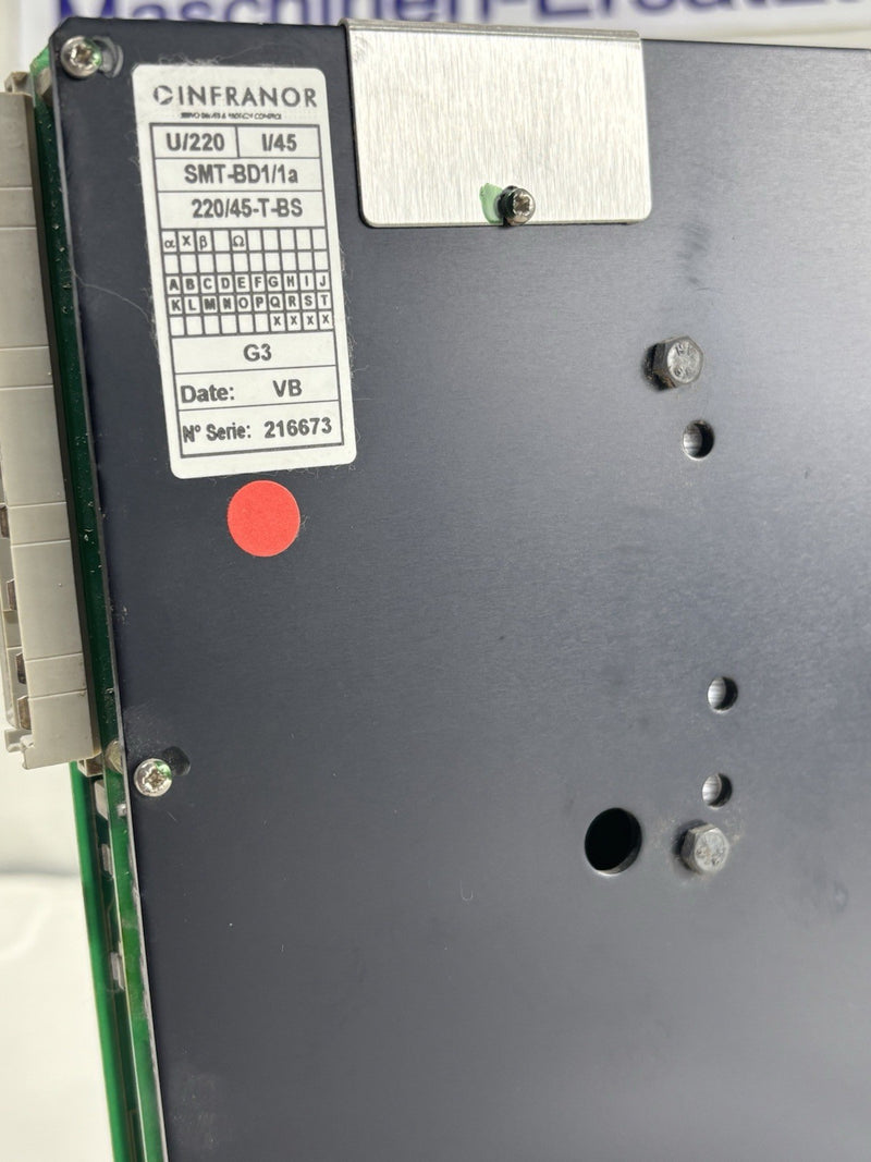 INFRANOR SMT-BD1/1a 220/45-T-BS Servo Drive Verstärker