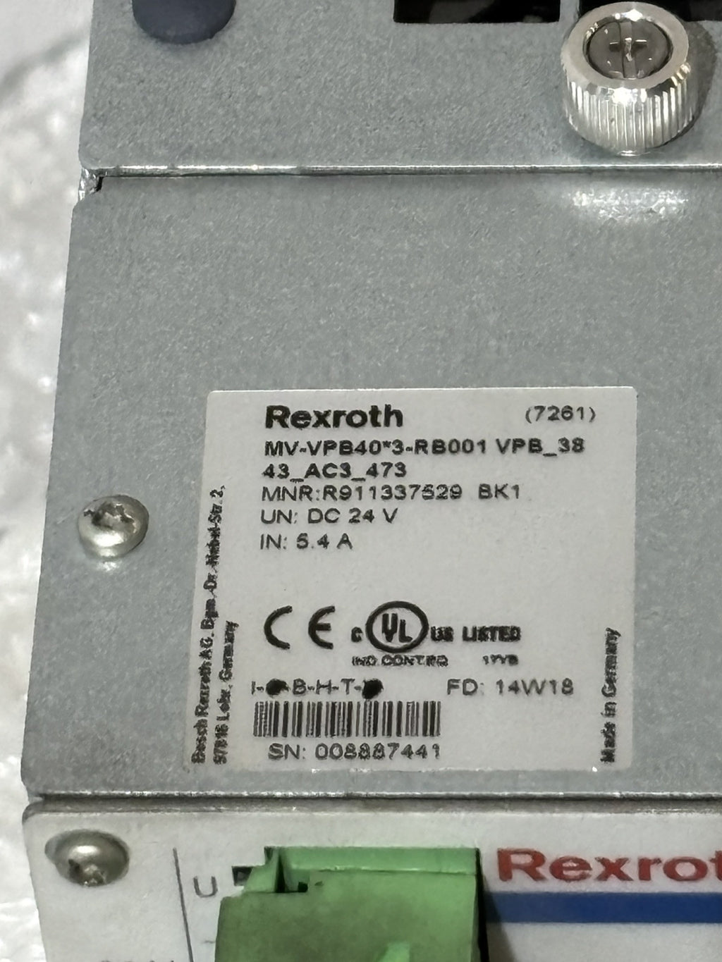 Rexroth MV-VPB40*3-RB001VPB_3843_AC3_473 R911337529 BK1