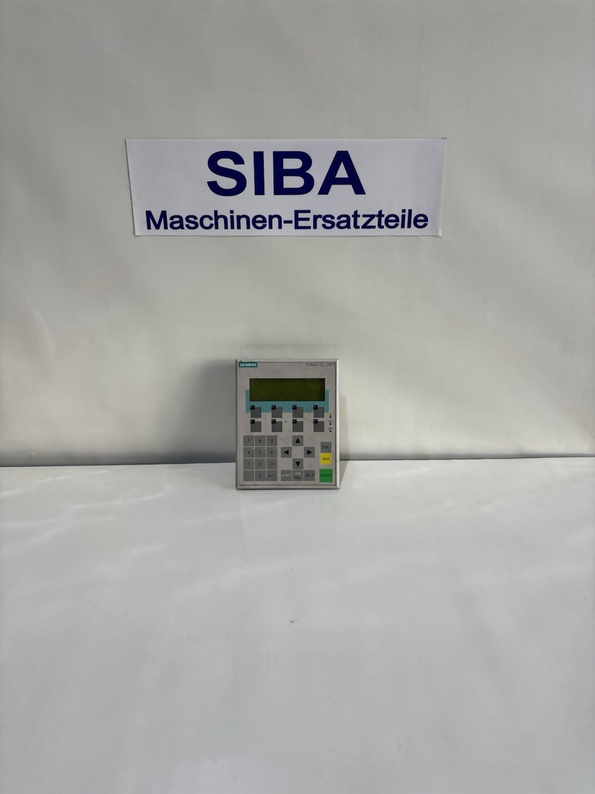 Siemens Operator Panel 6AV3 607-1JC20-0AX1 Simatic OP7 7-DP - Shell broken