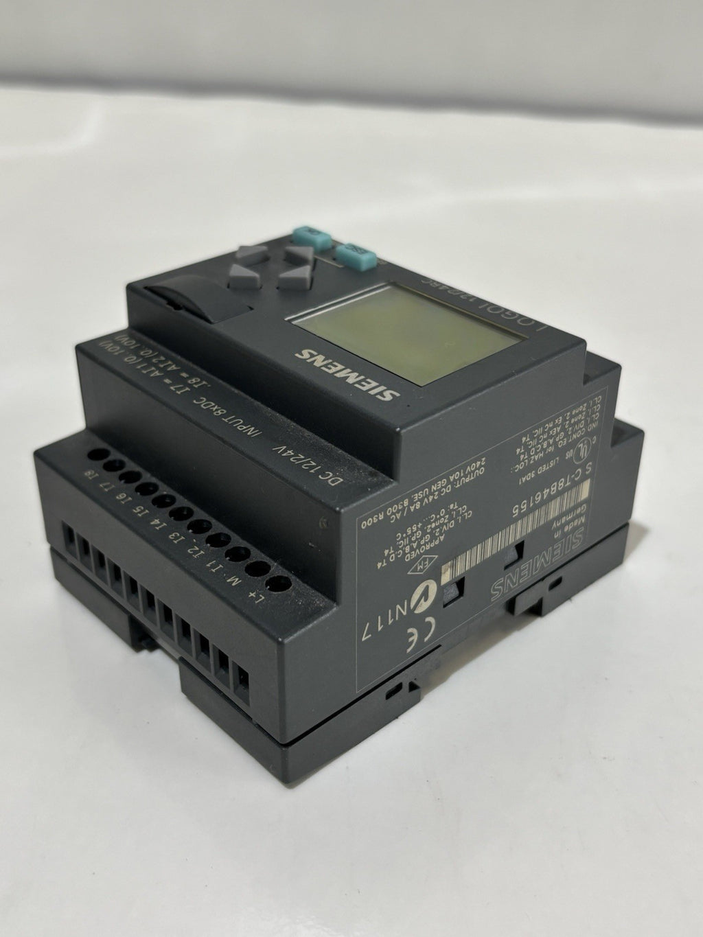 Siemens 6ED1 052-1 MD00-0BA5 LOGO! 12/24RC E-Stand: 01
